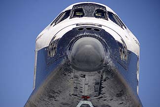 Space Shuttle Endeavour at NASA Dryden Flight Research Center, September 20, 2012